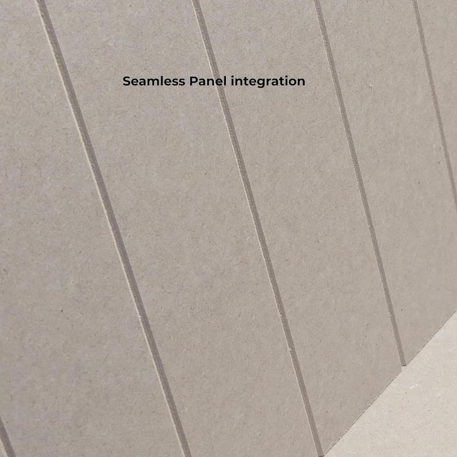 MDF Tongue & Groove Wall Panelling Kit | Paintable 3D Decorative 2pcs Joined Wall Panels | Smooth High-Density MDF | DIY Feature Wall for Living Room, Bedroom, Hallway - Size: (1200x200)mm
